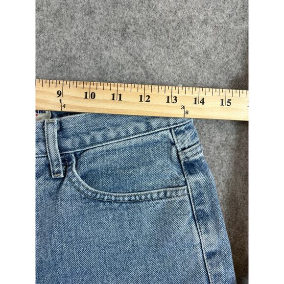 Vintage 90s Guess Denim Straight Jeans Mens 26x29 Blue Light Wash Cotton USA - Picture 5 of 7